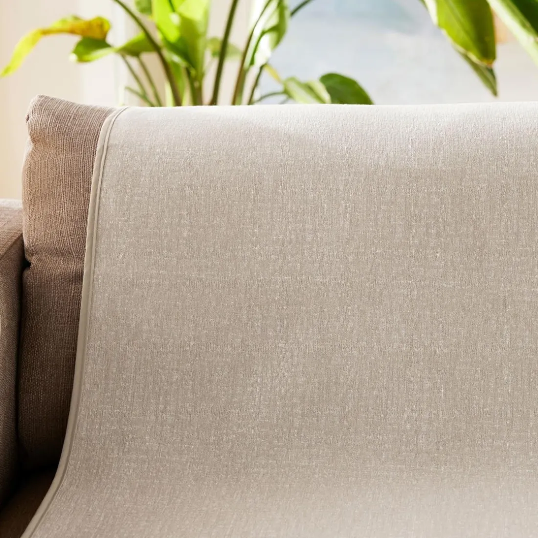 Protège canapé BOSQUE 100x200 beige