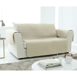 Protège-fauteuil matelassé - Beige