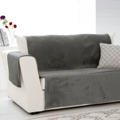 Protège-fauteuil universels aspect velours grainé