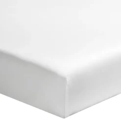 Protège-matelas molleton en coton 220gr/m², SÉRÉNITÉ Blanc
