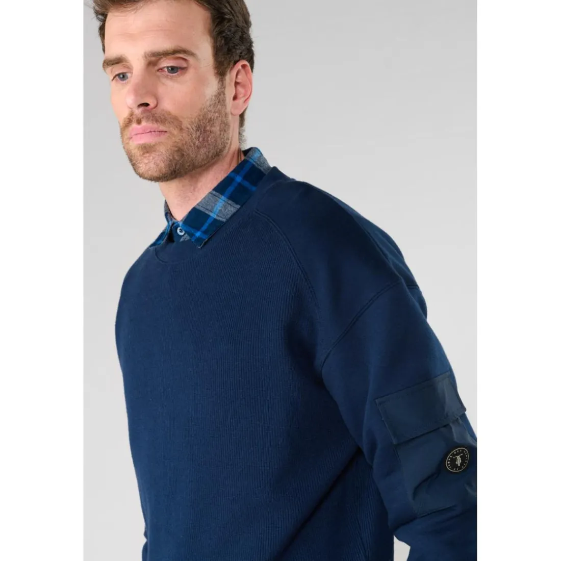 Pull ABISAL bleu Liam