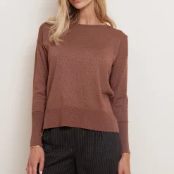 Pull chocolat marron
