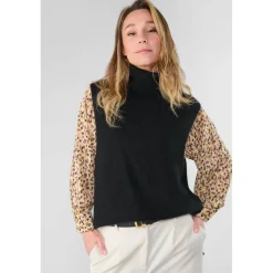 Pull CLEVA noir Mia
