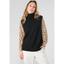 Pull CLEVA noir Mia