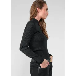 Pull CRUZA noir Louise