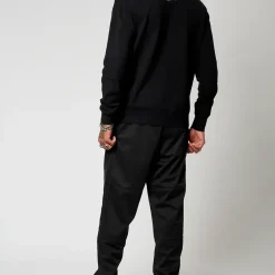 Pull en coton LEWIS Black noir