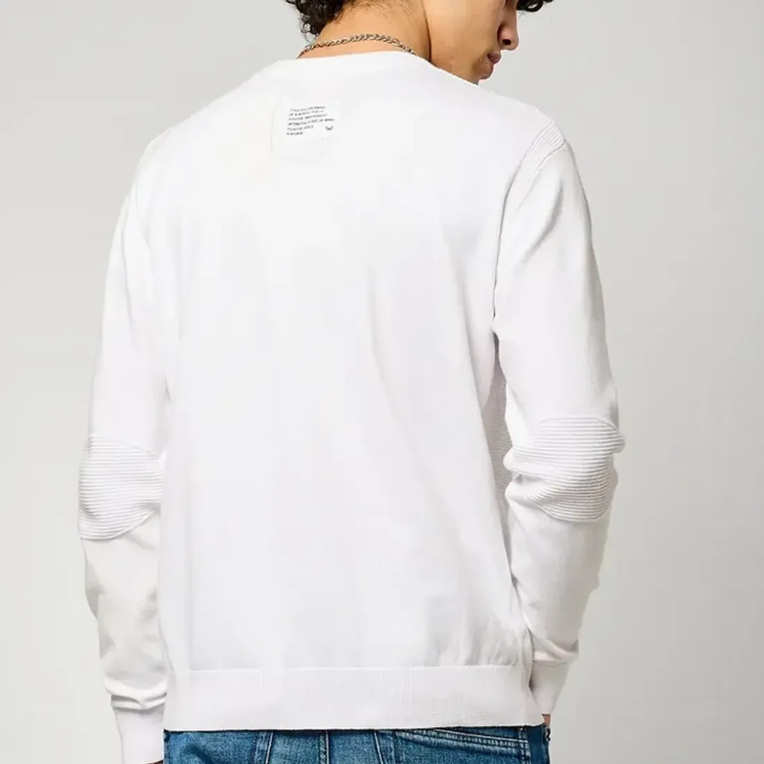 Pull en coton MARUS White blanc
