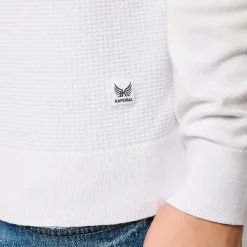 Pull en coton MARUS White blanc