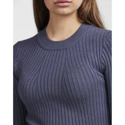 Pull en maille bleu Adele