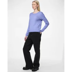 Pull en maille bleu Skye