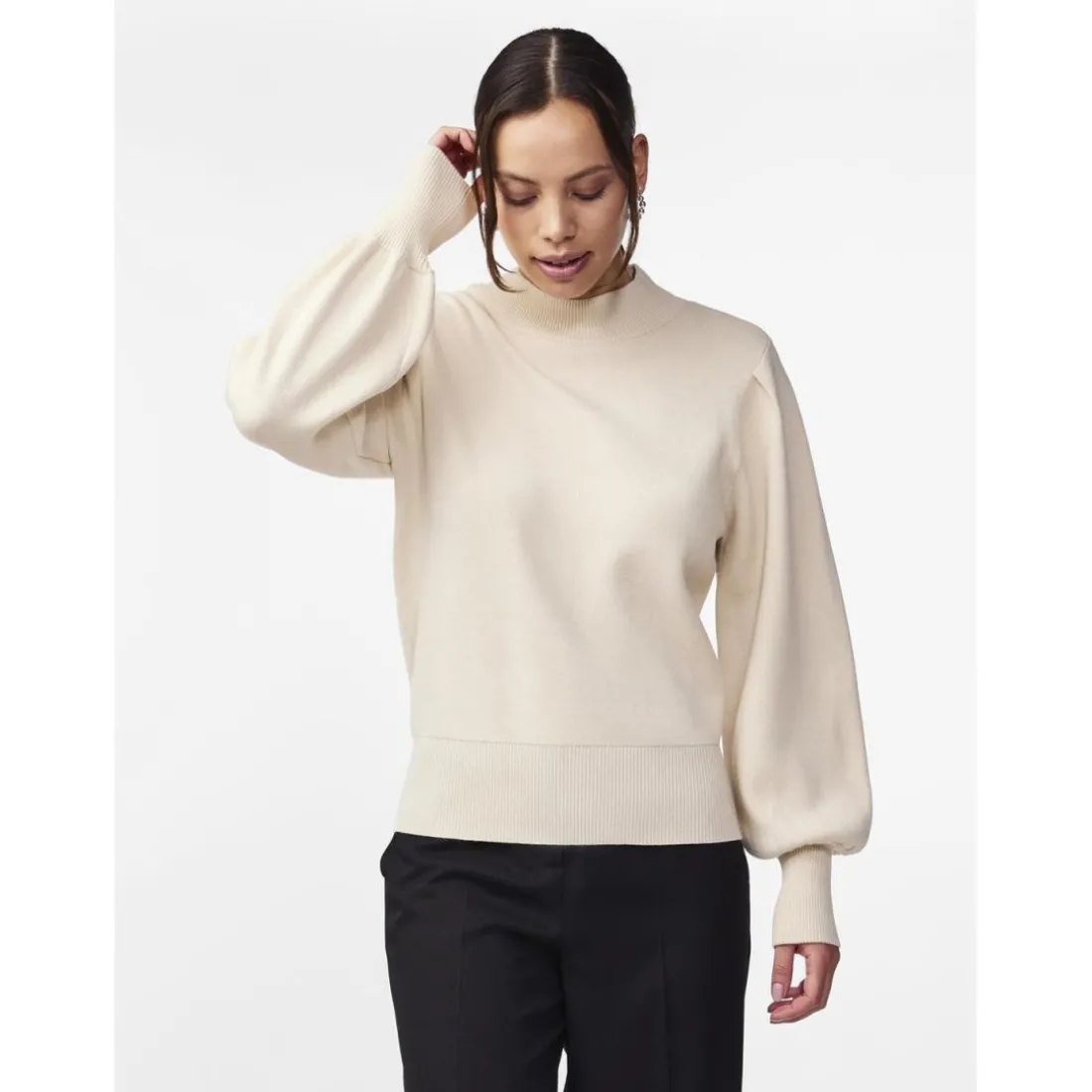 Pull en maille gris Bree