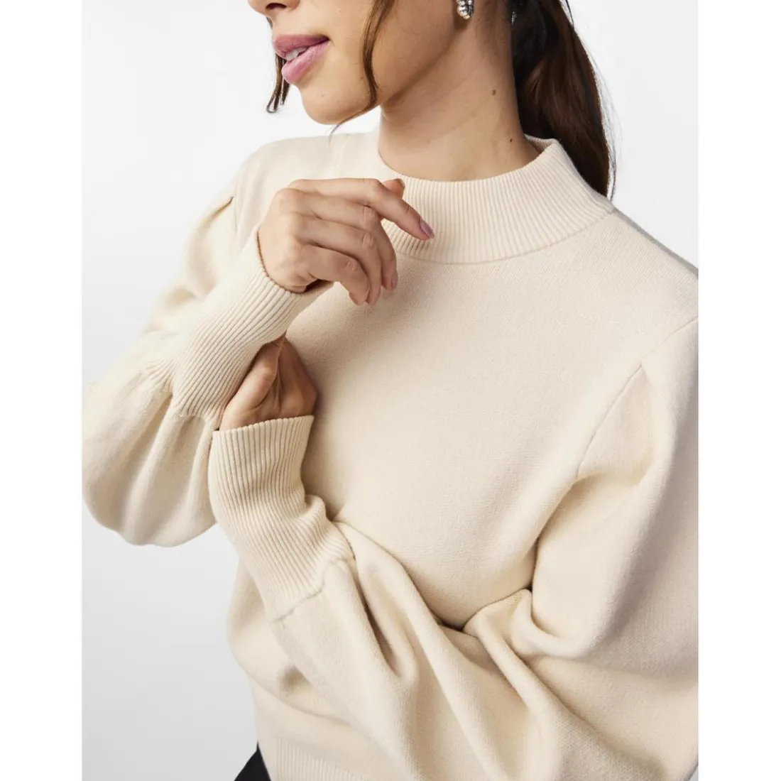 Pull en maille gris Bree