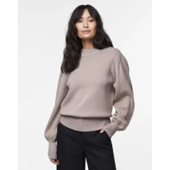Pull en maille gris Lise