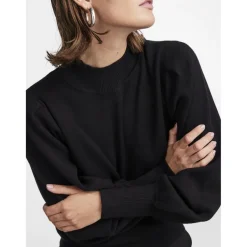 Pull en maille noir Maëlys