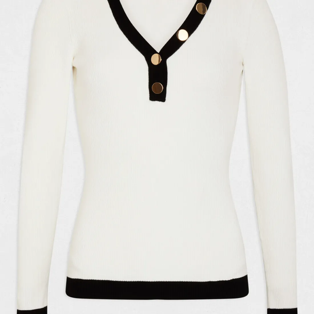 Pull femme Morgan blanc en viscose