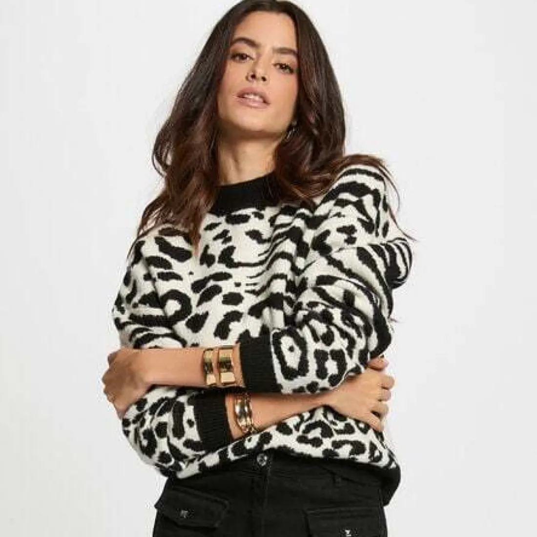 Pull femme Morgan ivoire