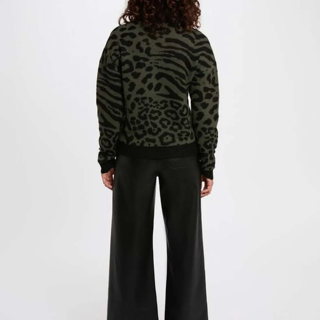 Pull femme Morgan kaki foncé