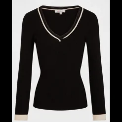 Pull femme Morgan noir en viscose