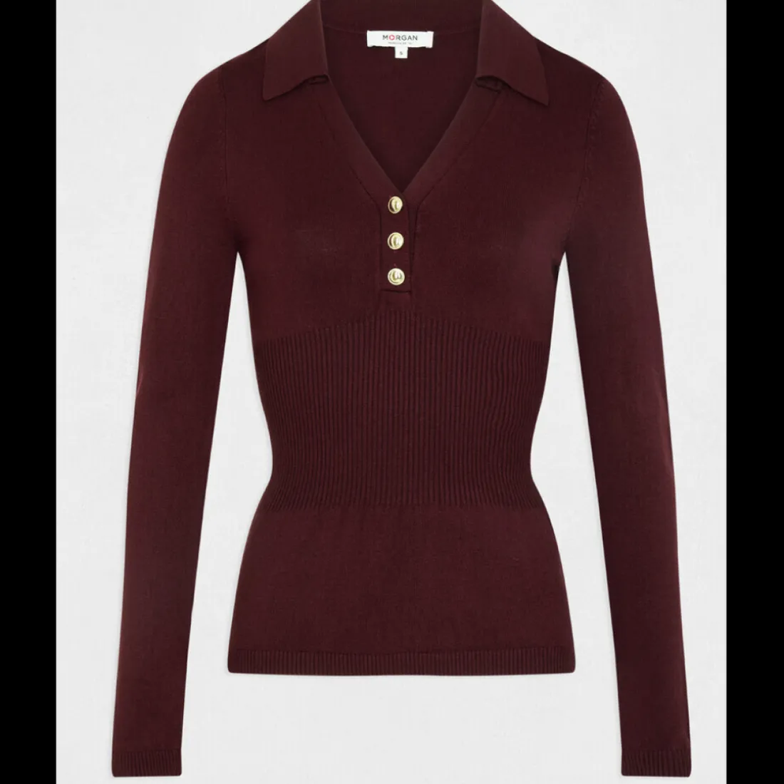 Pull femme Morgan prune en viscose