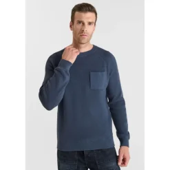 Pull FERBO bleu Marc en coton