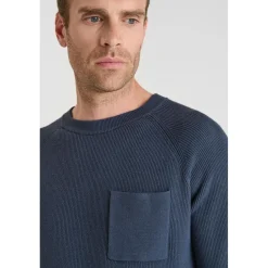 Pull FERBO bleu Marc en coton