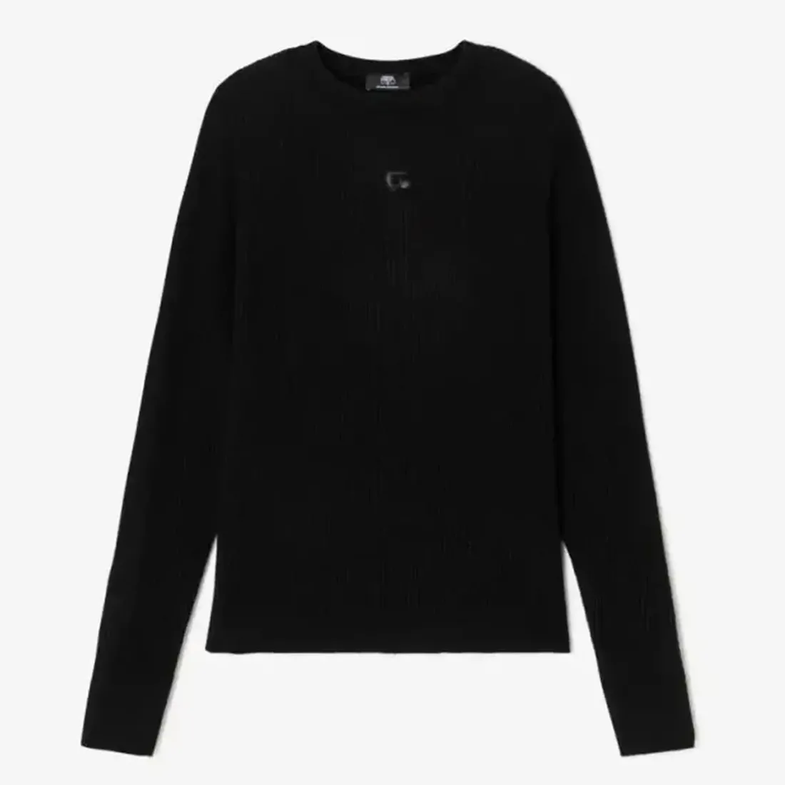 Pull noir en viscose Zoe