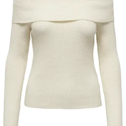 Pull off shoulder Katias - Ecru en viscose Adele