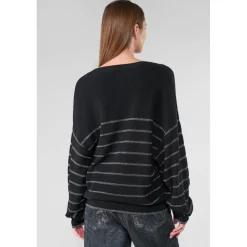 Pull ORE noir Isla en viscose