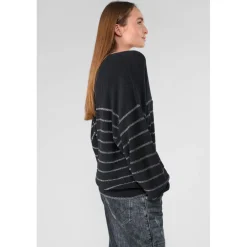 Pull ORE noir Isla en viscose