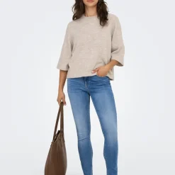 Pull Simoni 3/4 - Brun stone Bea