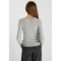 Pull STEFYGI gris en viscose Alia