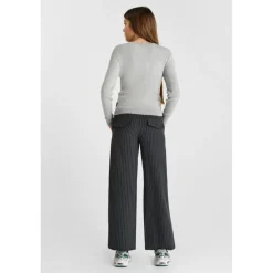 Pull STEFYGI gris en viscose Alia