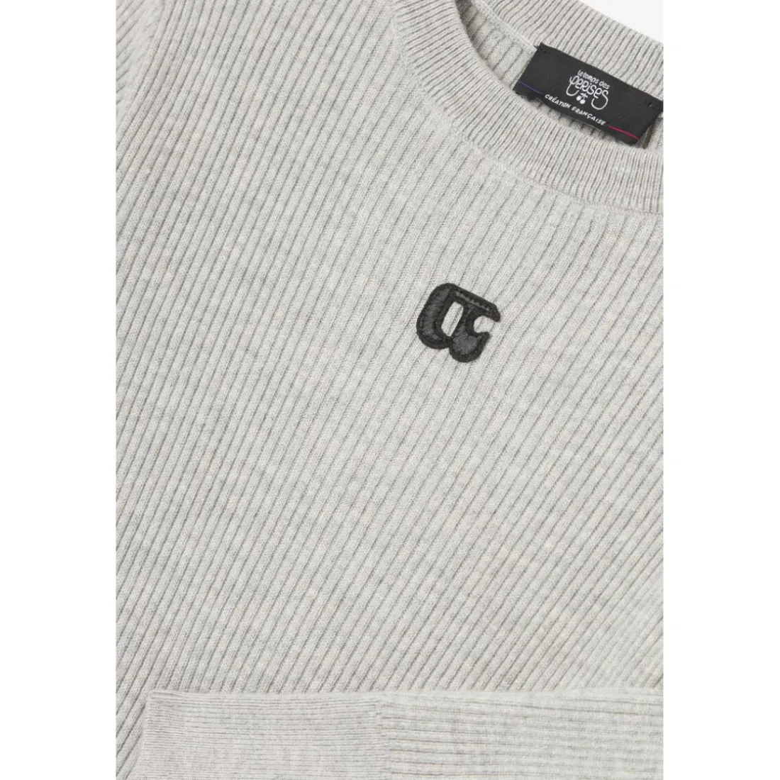 Pull STEFYGI gris en viscose Alia