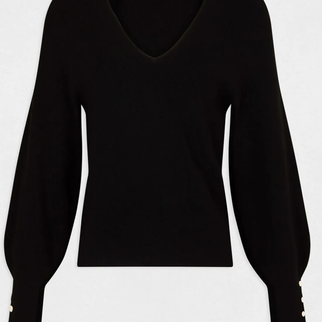 Pull viscose femme noir