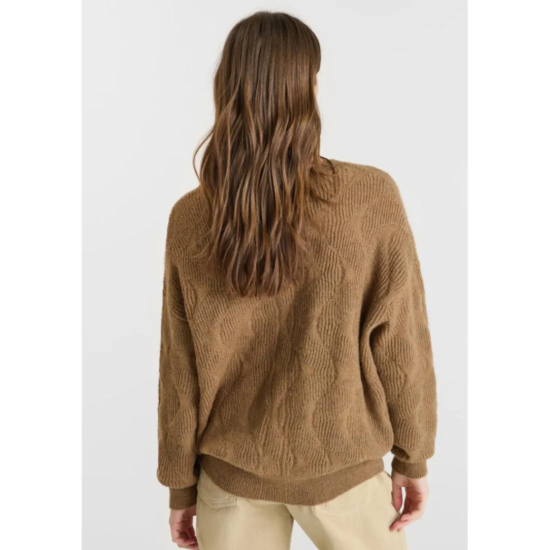 Pull ZELENA marron Sam
