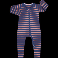 Pyjama Cotelé gris en coton