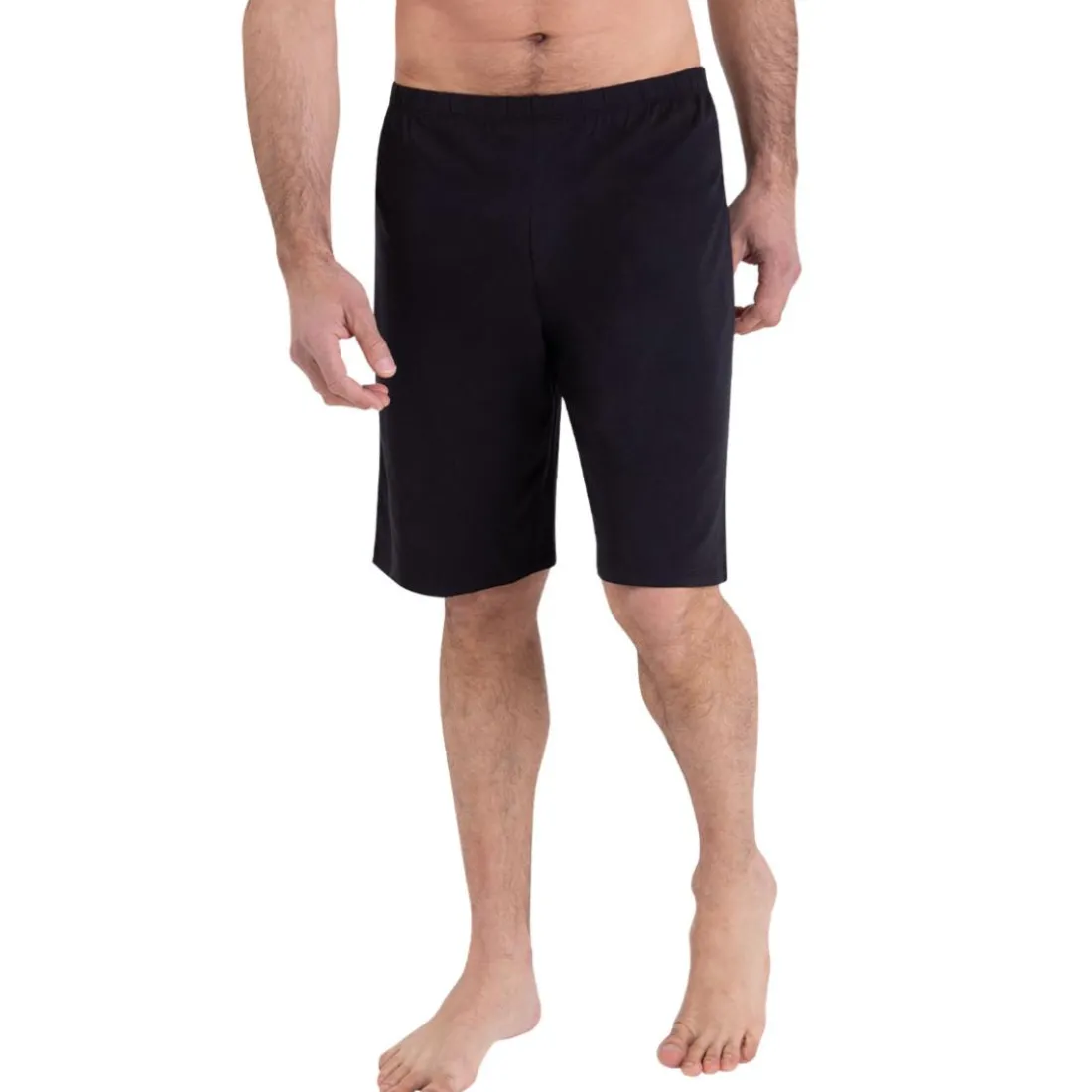 Pyjama court col rond homme Ecopack Athena en coton