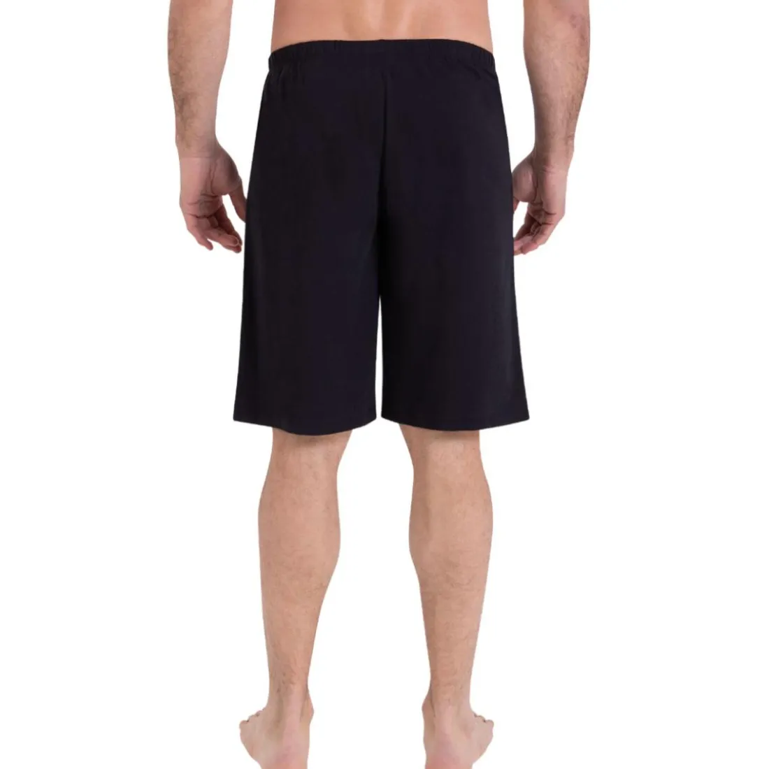 Pyjama court col rond homme Ecopack Athena en coton