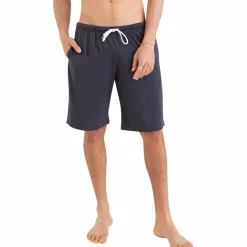 Pyjama court Homewear gris en coton pour homme