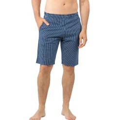 Pyjama Court homme Coton Bio Eminence bleu