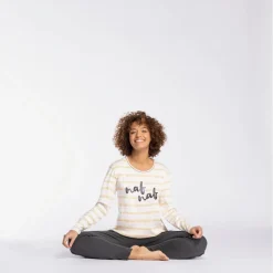 Pyjama Femme - Blanc Naf Naf Homewear en coton