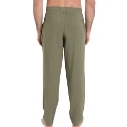 Pyjama long col rond homme Easy coton Athena multicolore