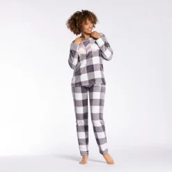 Pyjama Long Femme - Blanc Naf Naf Homewear