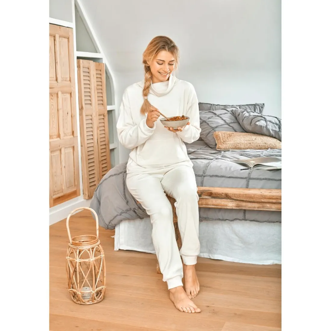 Pyjama Masofty blanc ivoire