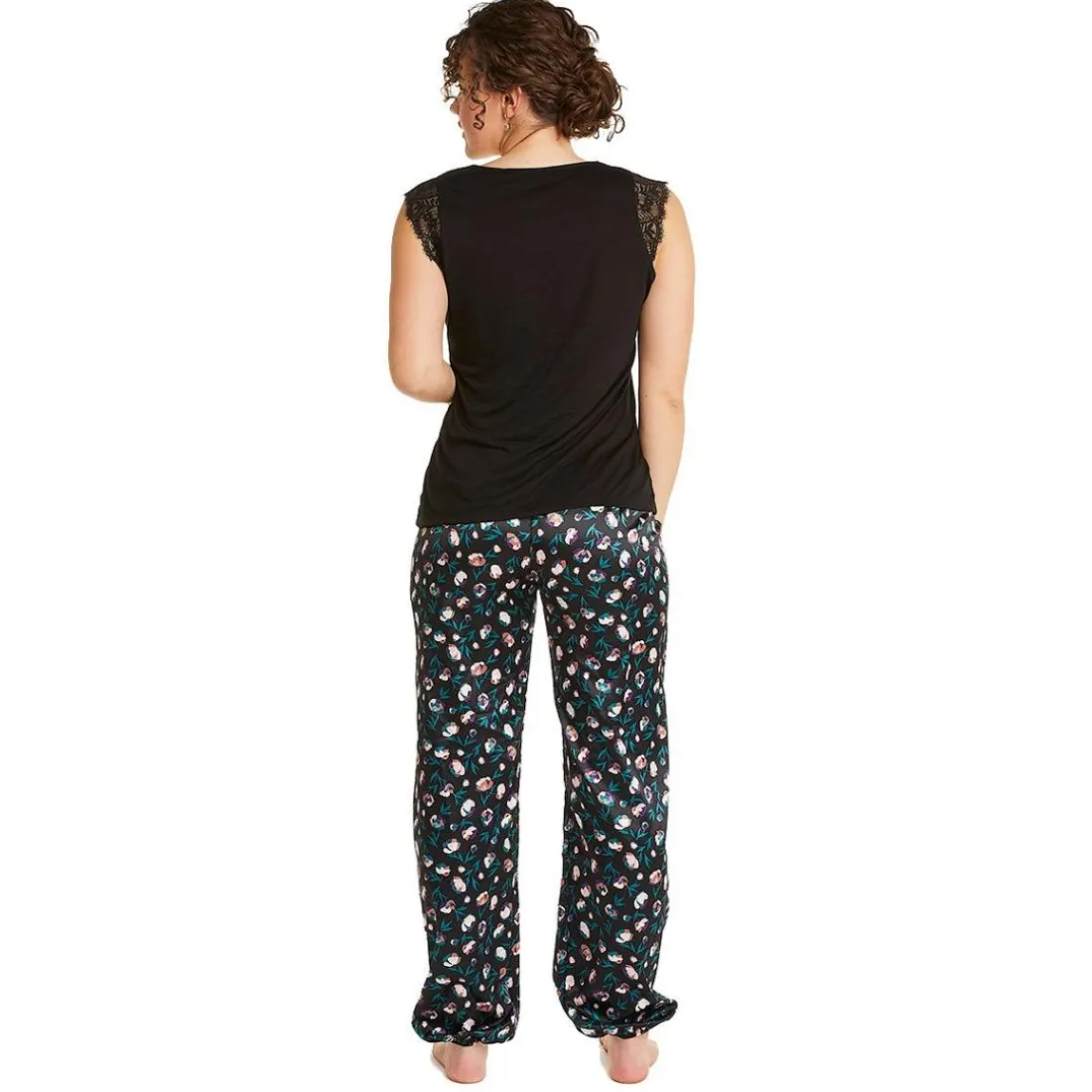 Pyjama noir Impériale