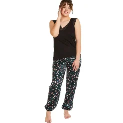 Pyjama noir Impériale