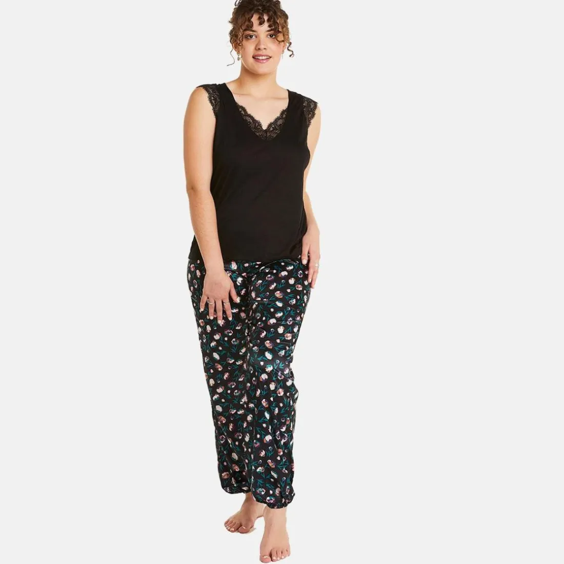 Pyjama noir Impériale
