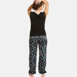 Pyjama noir Impériale