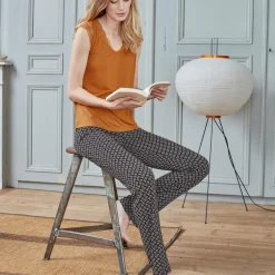 Pyjama PHARAPYJ S marron caramel en polyester