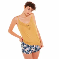 Pyjama short Pomm Poire jaune